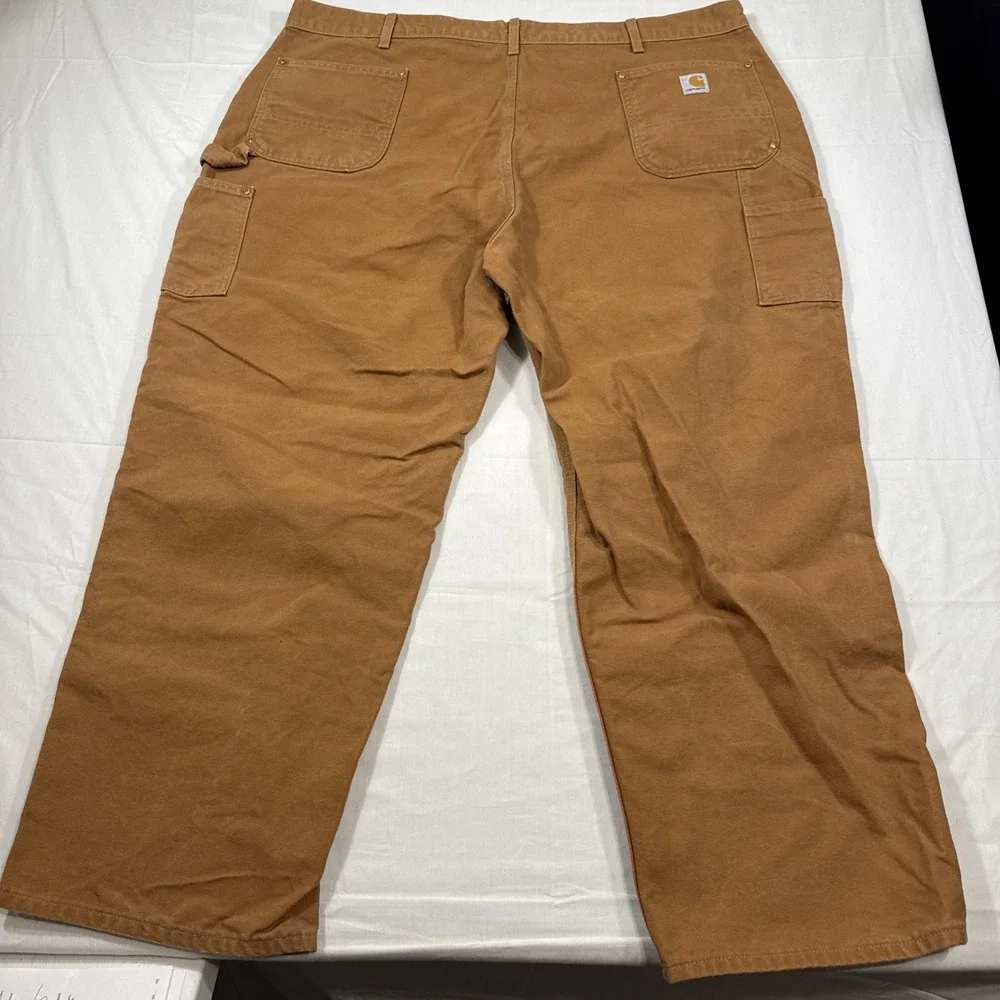 PANTS DOUBLE KNEE Carhartt BO1 BRN Duck 48/30 USA UNION MADE